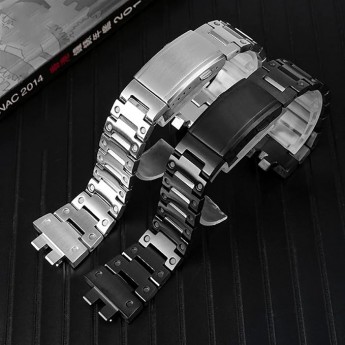 Correa metálica con diamante para reloj iPhone 44mm