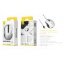 Raton 3D con cable 1.35M, 1000 DPI