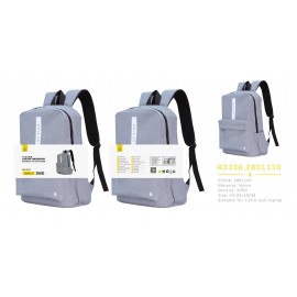 Mochila antirrobo de nylon 300D con salida de carga 31*30*12cm, Soporta portatil universal 15.6''
