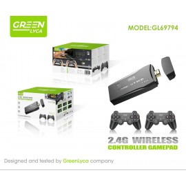 Controller gamepat 2.4G wireless, consola con 1 mando con Bluetooth