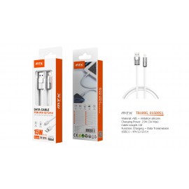 Cable de Datos Caldris para Iphone 5-14 15W/3A/1M