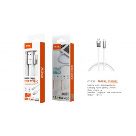 Cable de Datos Caldris para Type-C 18W/3.4A/1M