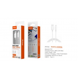Cable de Datos Orvion para Type-C 18W/3.4A/1.5M