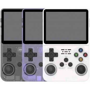 Consola con pantalla IPS de 3.5'', tarjeta TF de 64G, más de 10.000 juegos, con sistema Linux de código abierto