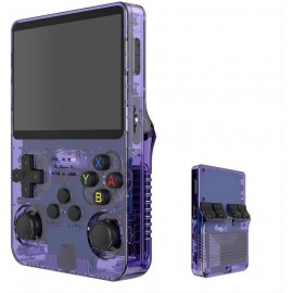 Consola con pantalla IPS de 3.5'', tarjeta TF de 64G, más de 10.000 juegos, con sistema Linux de código abierto
