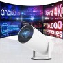 Proyector 4K HY-300, 180 Grados, con Android 11, 10.000 Lúmenes, 250 ANSI, 4D, Zoom Digital, WiFi 5G