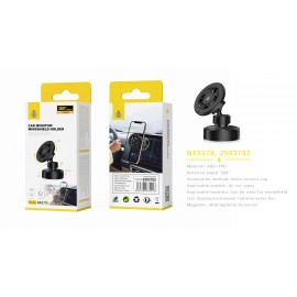 Soporte Magnetico Universal de movil para pantalla y parabrisa de coche, Giro 360