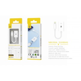 Adaptador OTG USB a iPhone, 480Mbps