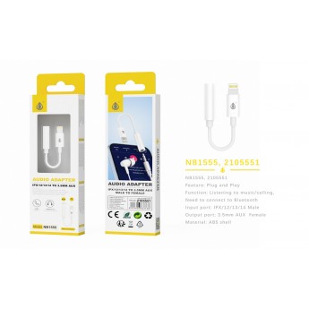 Adaptador de audio para iPhone