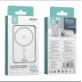 POWER BANK MAGNÉTICO INALÁMBRICO CON SOPORTE 2 EN 1 10000MAH, 22.5W