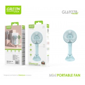 Ventilador de mano, uso 3 horas, 5 uni/paq