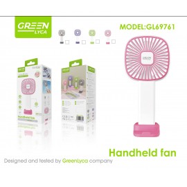Ventilador de mano 400mAh, uso 50 minutos, 5uni/paq