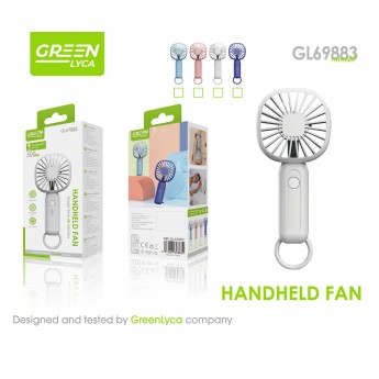 Ventilador de mano 500mAh, uso 60 minutos, 5uni/paq