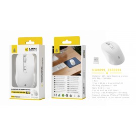 Ratón Inalámbrico dual modo nano USB+BLUETOOTH 5.2 4D/800-1600DPI, Batería AA*1 No incluidos