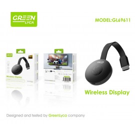 Amplificador inalámbrico HD, 1080P, compatible con iOS/Android
