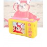 Cámara de fotos para niños, Soporte para tarjeta SD para expansión y para exportar imágenes con cable USB.