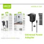 Adaptador universal 12W, 8 tipos, 120cm, 3V/4.5V/5V/6V/7.5V/9V/12V