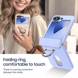 Funda de goma con protector para SM Z Flip 5
