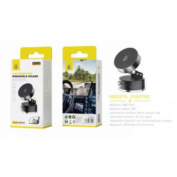 Soporte Magnetico Universal de movil para pantalla y parabrisa de coche, Giro 180º