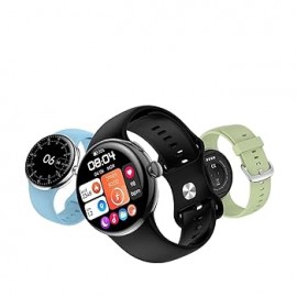 Smartwatch GL70032 con 2 correas de reloj, 300mAh/3.8V, Facebook, WhatsApp, Cámara, IP 67, 1.46"