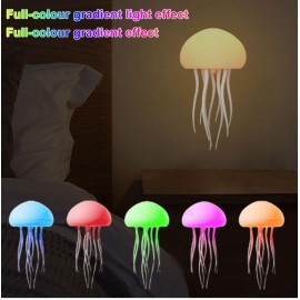 Lámpara de medusa con Luz RGB