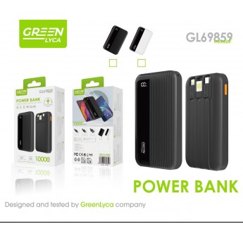 Power Bank con cable 10000mAh, PD 22.5W