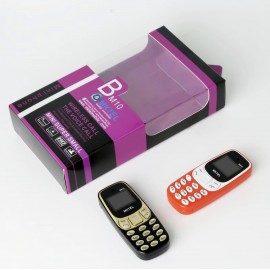 Mini phone M10, 2G, con pantalla 0.66", con tarjeta SIM, colores surtidos, 3uni/paq