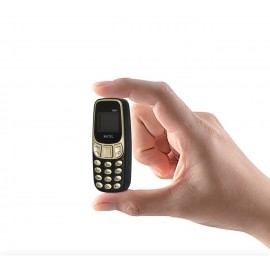 Mini phone M10, 2G, con pantalla 0.66", con tarjeta SIM, colores surtidos, 3uni/paq