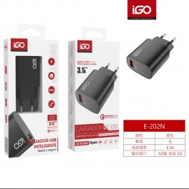 Cargador de móvil 3.1A, 1USB, 12 uni/paq