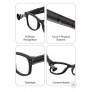Gafas de sol con cámara inteligente AI de 500W, traducción ChatGPT, Control por voz, WiFi, Bluetooth,