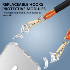 Funda mate magsafe con gancho sustituible para iPhone 17 Air