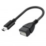 Cable Mini USB a OTG, 20cm