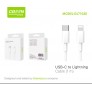 Cable Type-C a Lightning 1M, 12 uni/paq