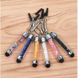 Puntero corto con diamante 12 uni/paq, colores surtidos