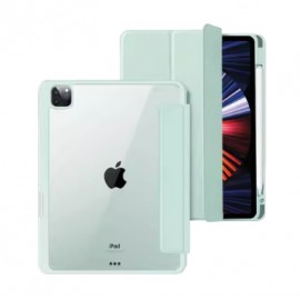 Funda flip cover de goma con trasera rígida transparente Lenovo Tab 10.1"/311 FU