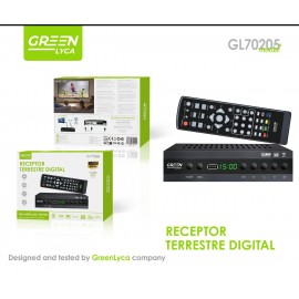 Receptor terrestre digital 10bit, USB Wifi, H.265