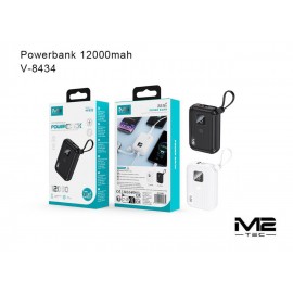 Power bank 12000mAh, 22.5W