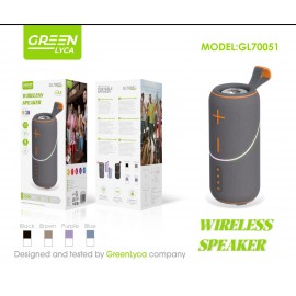 Altavoz TWS con luz RGB, 3000mAh, carga 3H, USO 3h