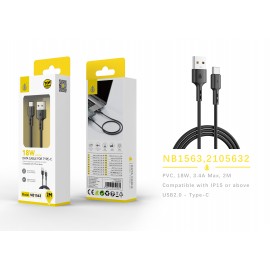 Cable de datos fonti para Type-C, 2M