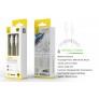 Cable de Datos Filero de silicona Type-C a Iphone, Carga rapida PD 30W/20V/1.5A, Cable 2M