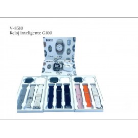 Reloj inteligente G100+3 correas de reloj+ auticualres