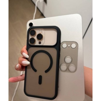 Funda sílice MagSafe con protector de cámara desmontable iPhone 17 Pro