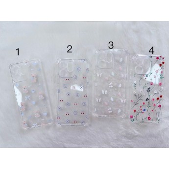 Funda gelatina con dibujo 果冻闪粉彩图 Xiaomi Redmi 15C