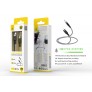 Cable de audio aluminio trenzado Iphone a Audio 3.5mm, Plug and Play, 1m