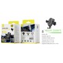 Soporte Universal Airvent de coche para movil 4.5-7”, retractil 14-28.5MM 360 Grados