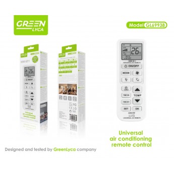 Mando de aire acondicionado universal