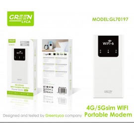 Power bank 10000mAh, con WiFi portable, 4G/5G SIM WiFi,150mbps