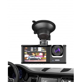 cámara de vigilancia para Seguridad y Viajes en Coche, Super HD 1296P