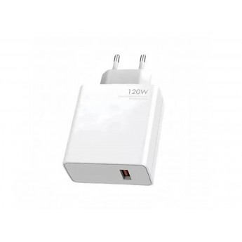 Cargador carga rápido para Xiaomi, 120W, con puerto USB-A