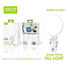 Luz de belleza con pinza